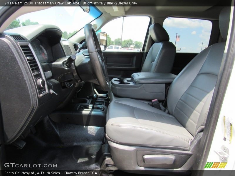 Bright White / Black/Diesel Gray 2014 Ram 2500 Tradesman Crew Cab 4x4