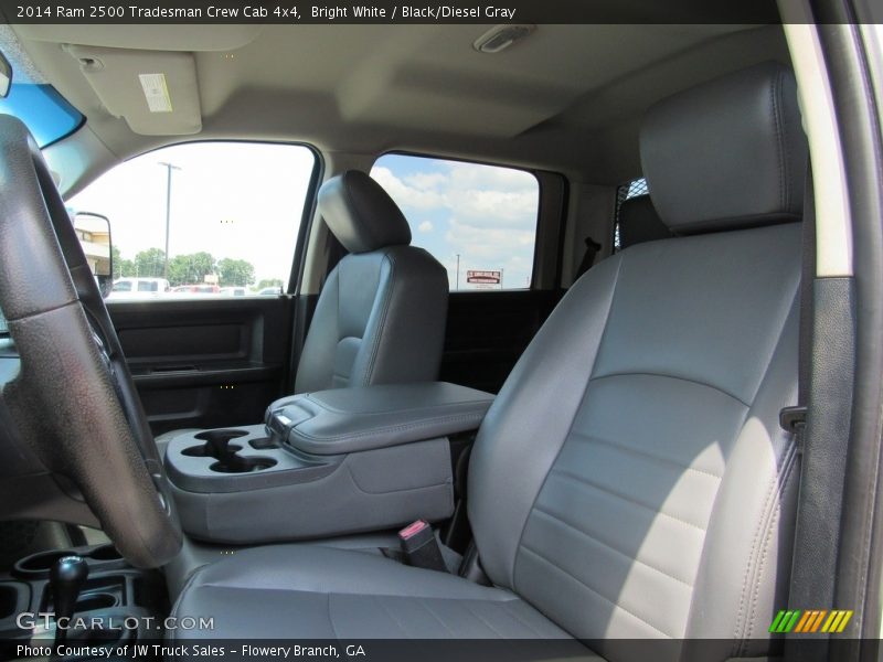 Bright White / Black/Diesel Gray 2014 Ram 2500 Tradesman Crew Cab 4x4