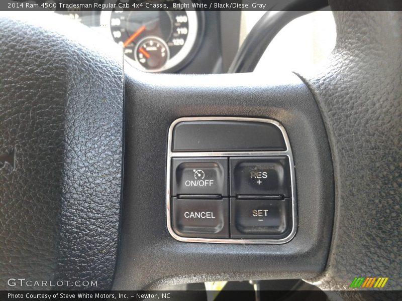 Bright White / Black/Diesel Gray 2014 Ram 4500 Tradesman Regular Cab 4x4 Chassis