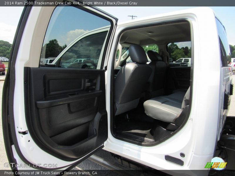 Bright White / Black/Diesel Gray 2014 Ram 2500 Tradesman Crew Cab 4x4