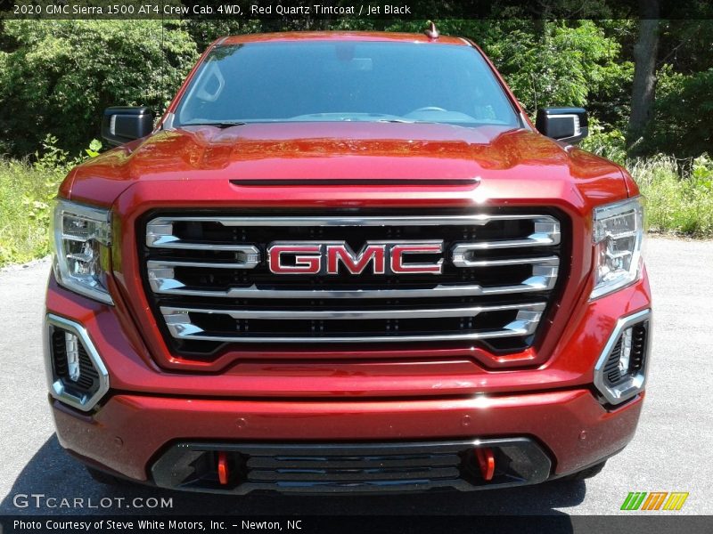 Red Quartz Tintcoat / Jet Black 2020 GMC Sierra 1500 AT4 Crew Cab 4WD