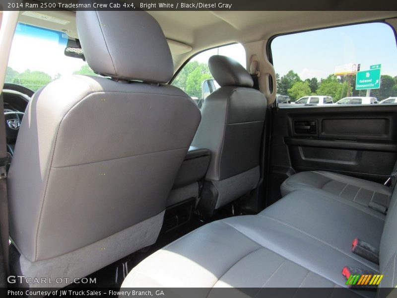 Bright White / Black/Diesel Gray 2014 Ram 2500 Tradesman Crew Cab 4x4