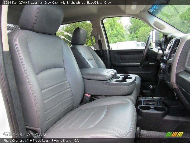 Bright White / Black/Diesel Gray 2014 Ram 2500 Tradesman Crew Cab 4x4