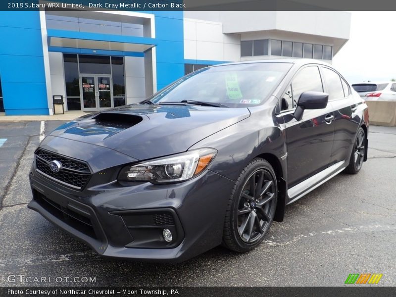 Dark Gray Metallic / Carbon Black 2018 Subaru WRX Limited