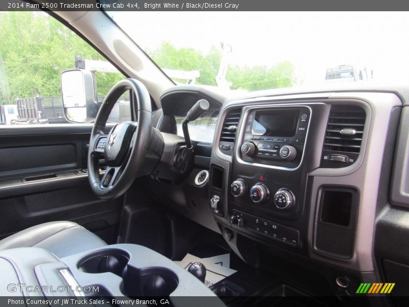 Bright White / Black/Diesel Gray 2014 Ram 2500 Tradesman Crew Cab 4x4