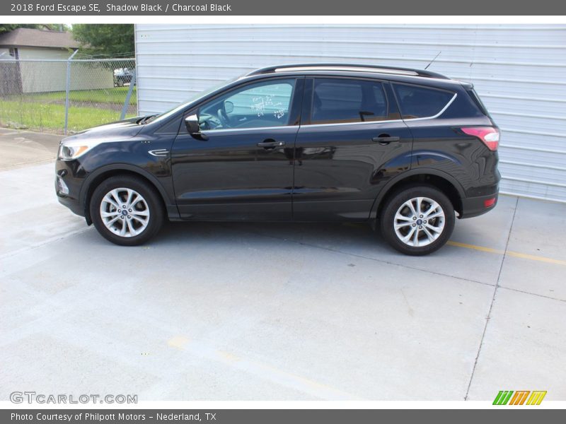 Shadow Black / Charcoal Black 2018 Ford Escape SE