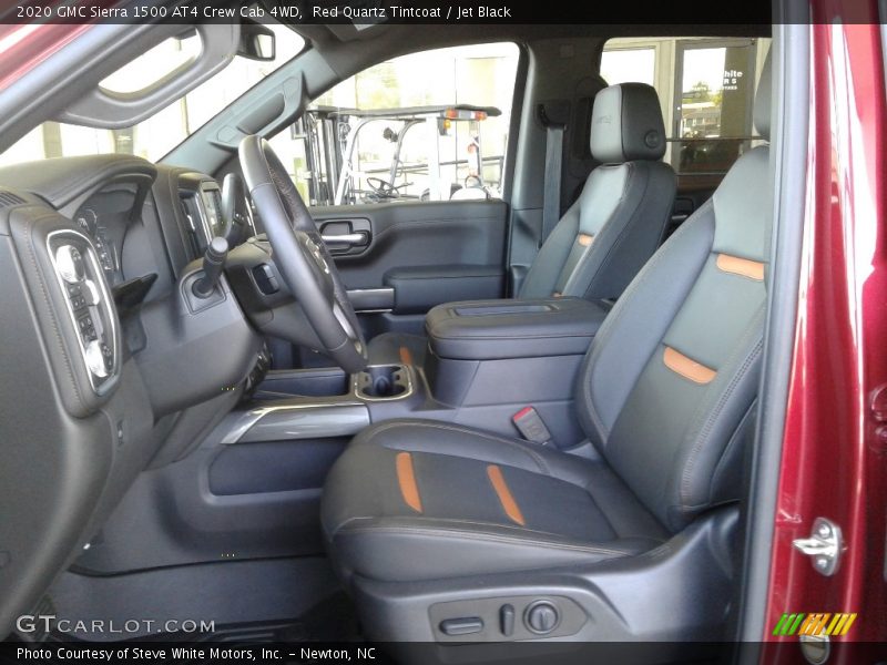  2020 Sierra 1500 AT4 Crew Cab 4WD Jet Black Interior