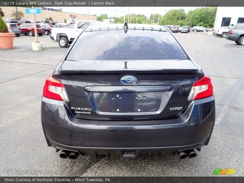 Dark Gray Metallic / Carbon Black 2018 Subaru WRX Limited