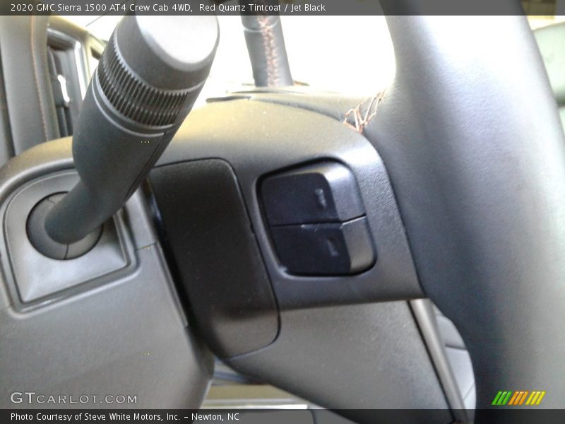 Red Quartz Tintcoat / Jet Black 2020 GMC Sierra 1500 AT4 Crew Cab 4WD