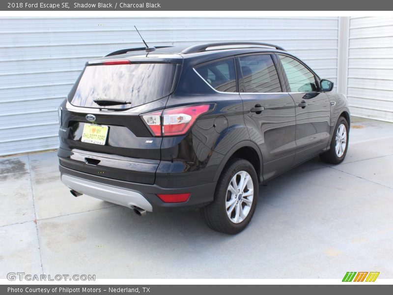 Shadow Black / Charcoal Black 2018 Ford Escape SE