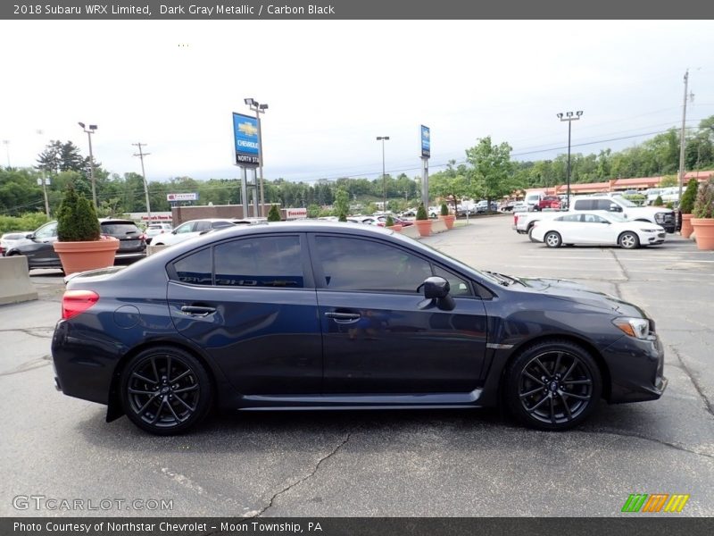 Dark Gray Metallic / Carbon Black 2018 Subaru WRX Limited