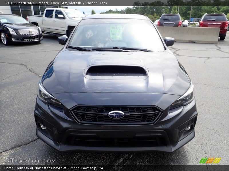 Dark Gray Metallic / Carbon Black 2018 Subaru WRX Limited