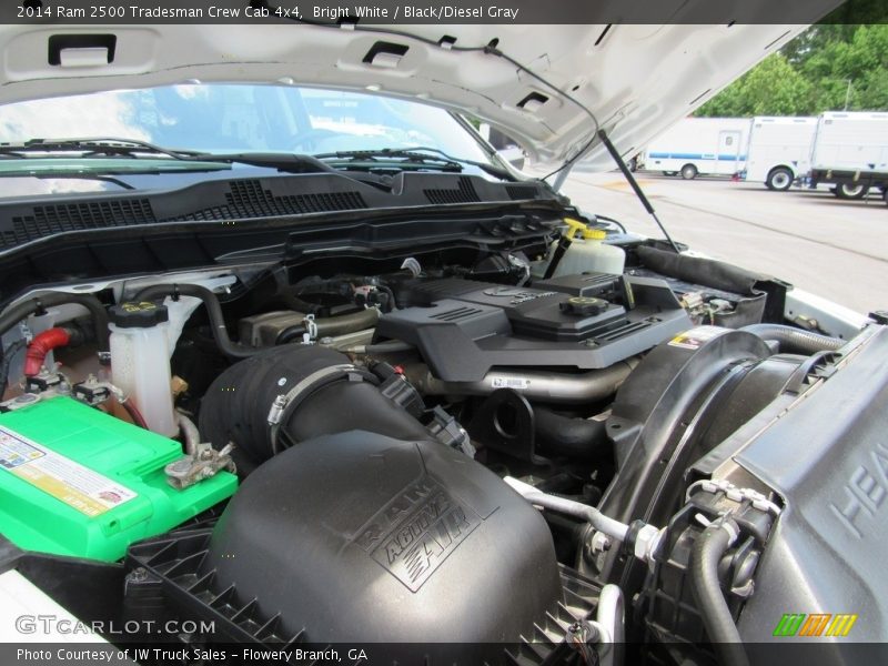 Bright White / Black/Diesel Gray 2014 Ram 2500 Tradesman Crew Cab 4x4