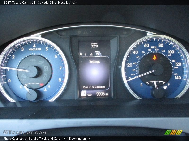 Celestial Silver Metallic / Ash 2017 Toyota Camry LE