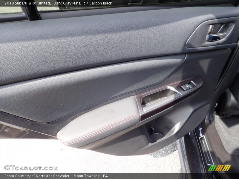 Dark Gray Metallic / Carbon Black 2018 Subaru WRX Limited