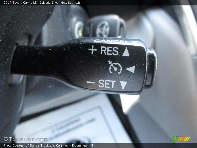 Celestial Silver Metallic / Ash 2017 Toyota Camry LE