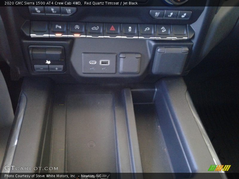 Red Quartz Tintcoat / Jet Black 2020 GMC Sierra 1500 AT4 Crew Cab 4WD
