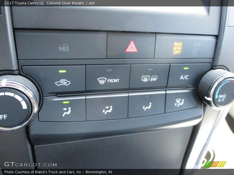 Celestial Silver Metallic / Ash 2017 Toyota Camry LE