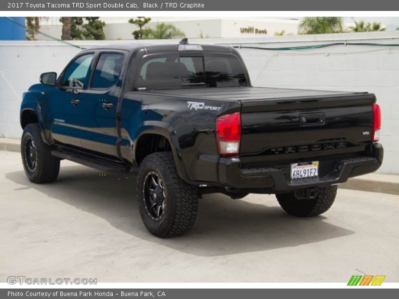 Black / TRD Graphite 2017 Toyota Tacoma TRD Sport Double Cab