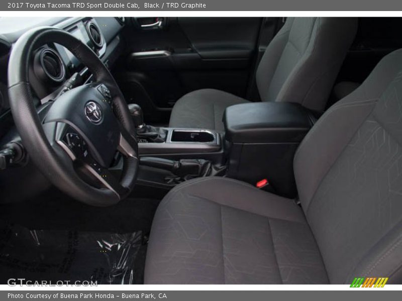 Black / TRD Graphite 2017 Toyota Tacoma TRD Sport Double Cab