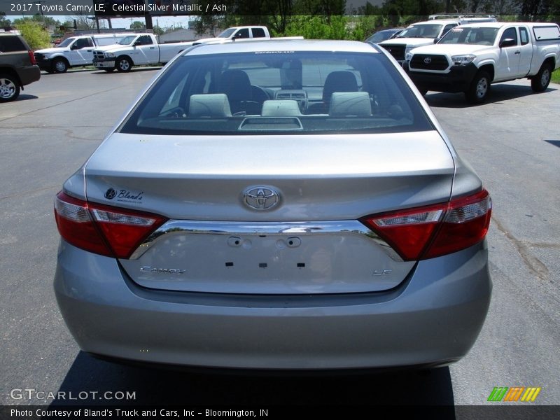 Celestial Silver Metallic / Ash 2017 Toyota Camry LE