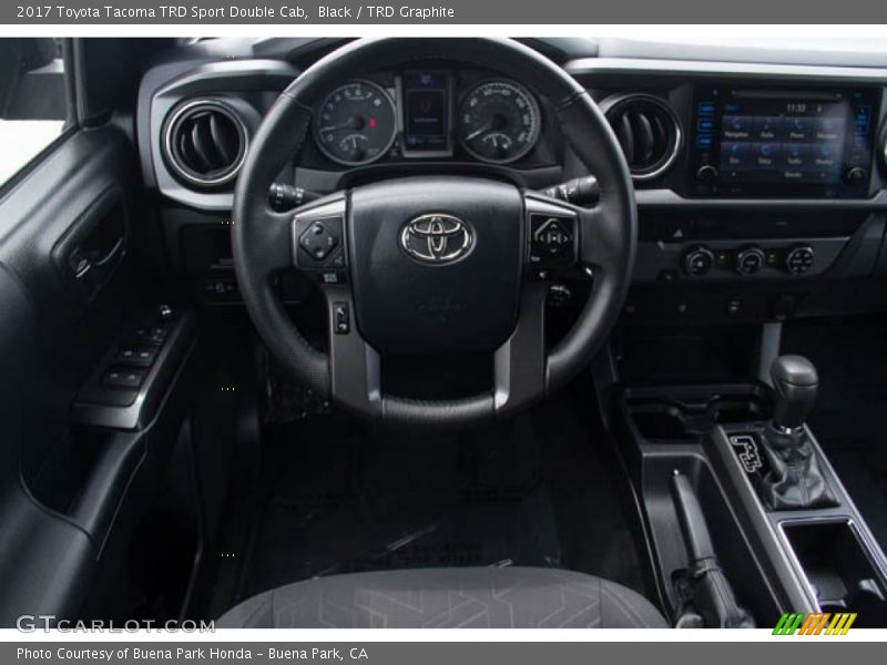 Black / TRD Graphite 2017 Toyota Tacoma TRD Sport Double Cab