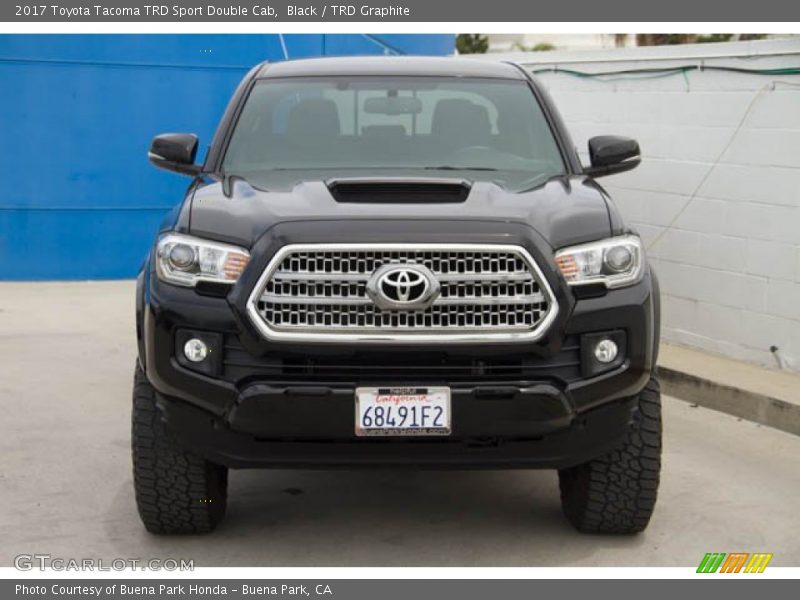 Black / TRD Graphite 2017 Toyota Tacoma TRD Sport Double Cab