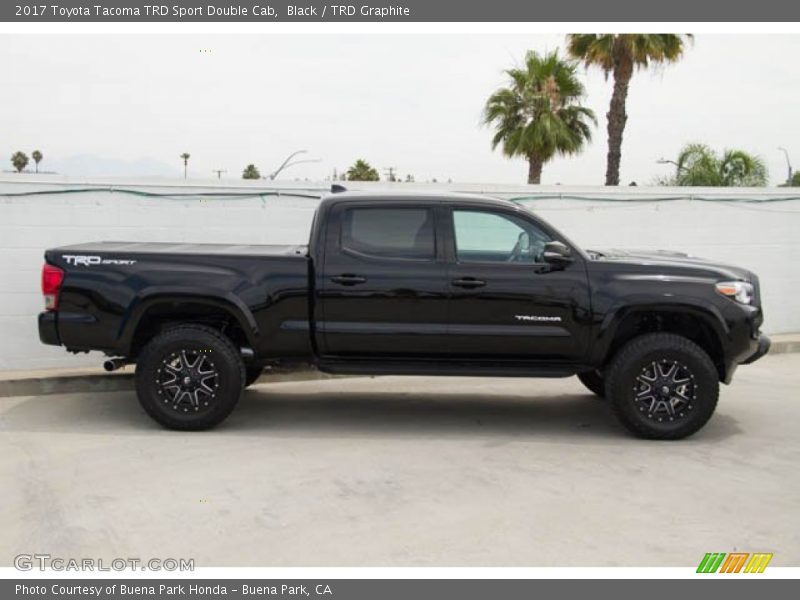 Black / TRD Graphite 2017 Toyota Tacoma TRD Sport Double Cab