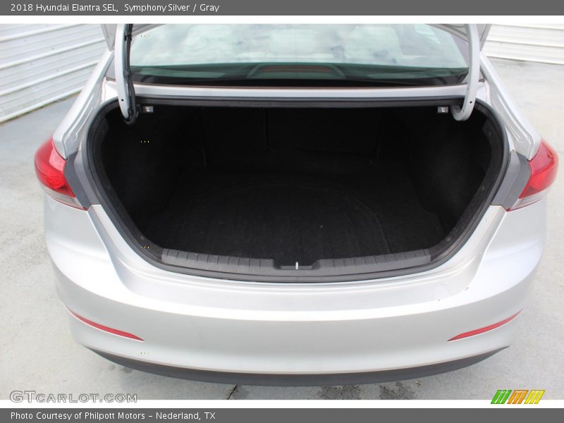 Symphony Silver / Gray 2018 Hyundai Elantra SEL