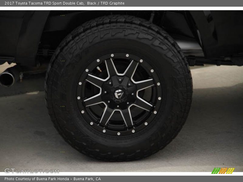 Black / TRD Graphite 2017 Toyota Tacoma TRD Sport Double Cab