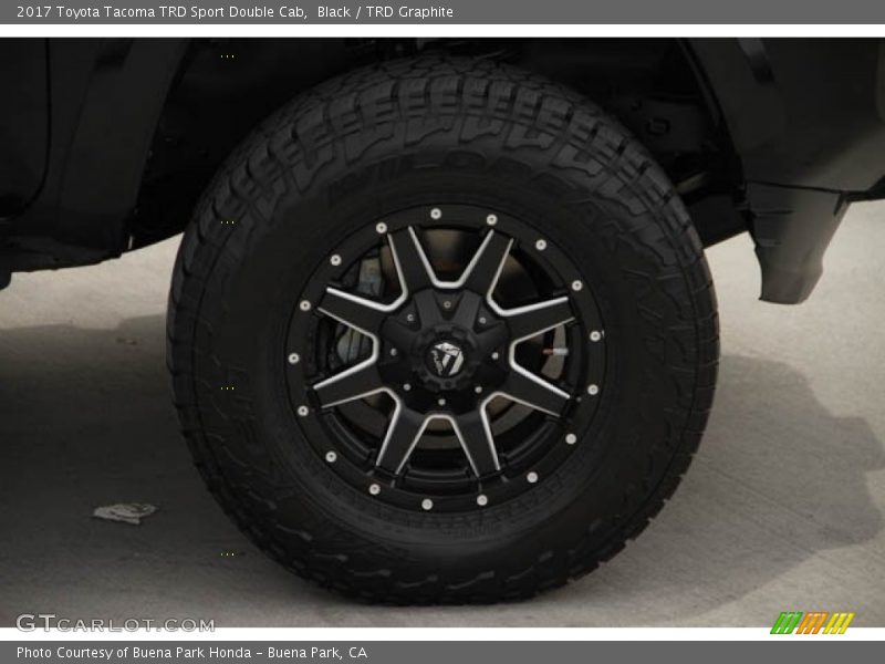 Black / TRD Graphite 2017 Toyota Tacoma TRD Sport Double Cab