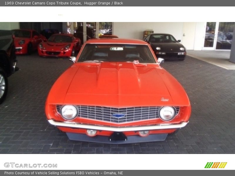 Hugger Orange / Black 1969 Chevrolet Camaro Copo Tribute Coupe