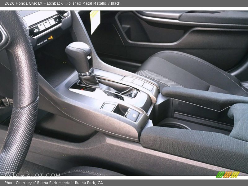 Polished Metal Metallic / Black 2020 Honda Civic LX Hatchback