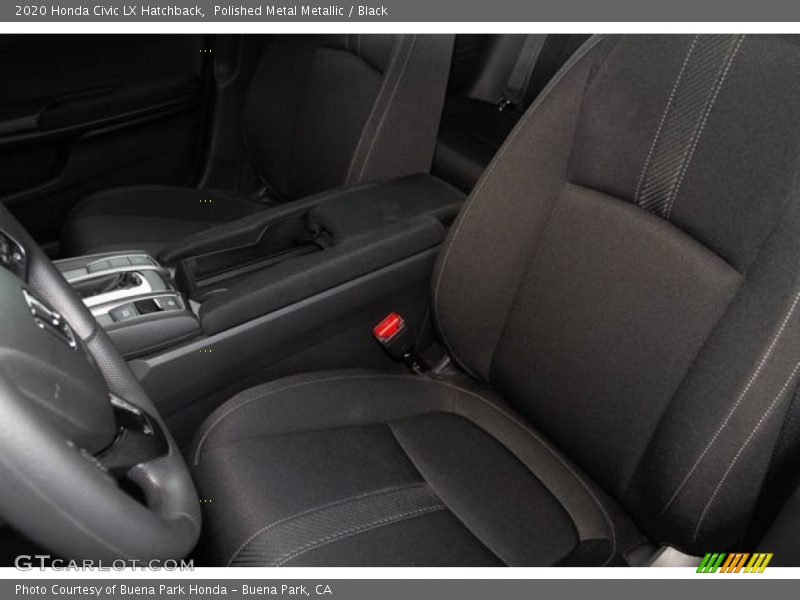 Polished Metal Metallic / Black 2020 Honda Civic LX Hatchback