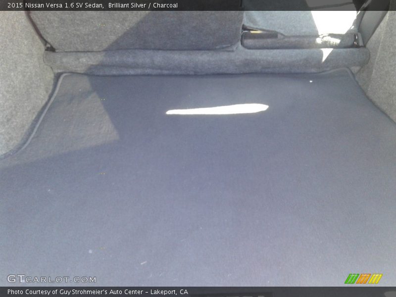 Brilliant Silver / Charcoal 2015 Nissan Versa 1.6 SV Sedan