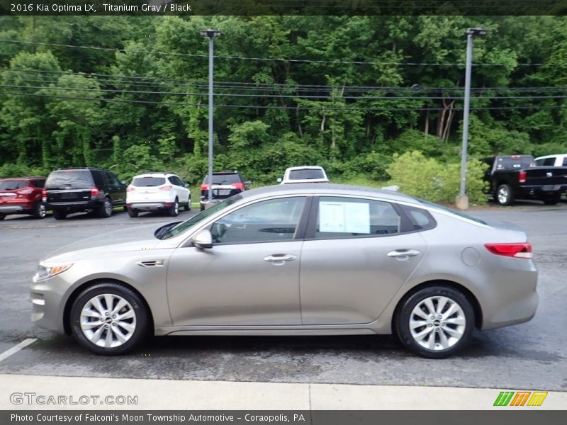 Titanium Gray / Black 2016 Kia Optima LX