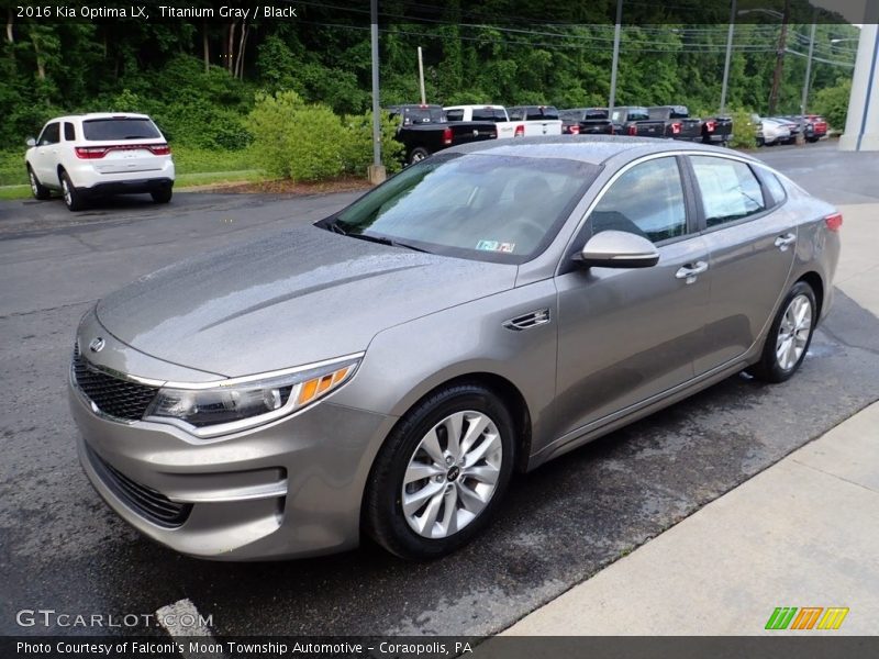 Titanium Gray / Black 2016 Kia Optima LX
