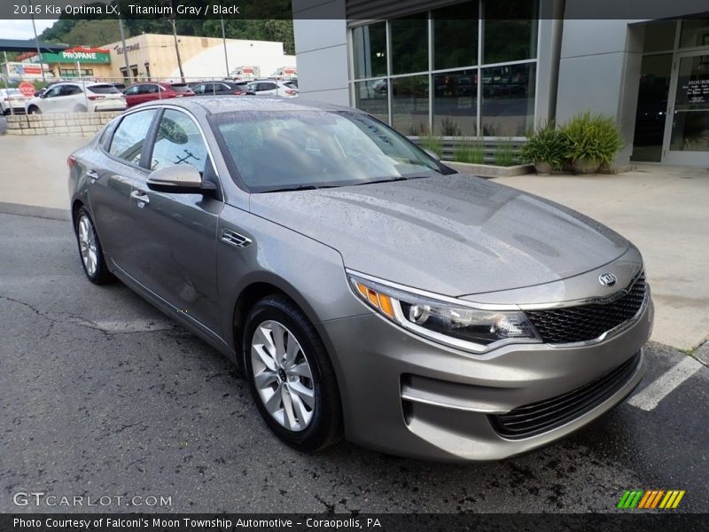 Titanium Gray / Black 2016 Kia Optima LX