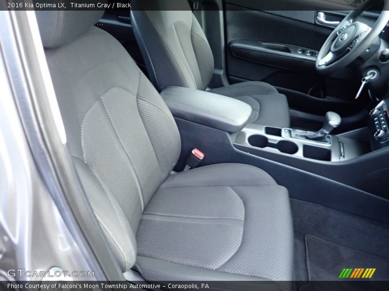 Titanium Gray / Black 2016 Kia Optima LX