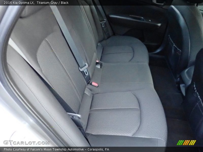 Titanium Gray / Black 2016 Kia Optima LX