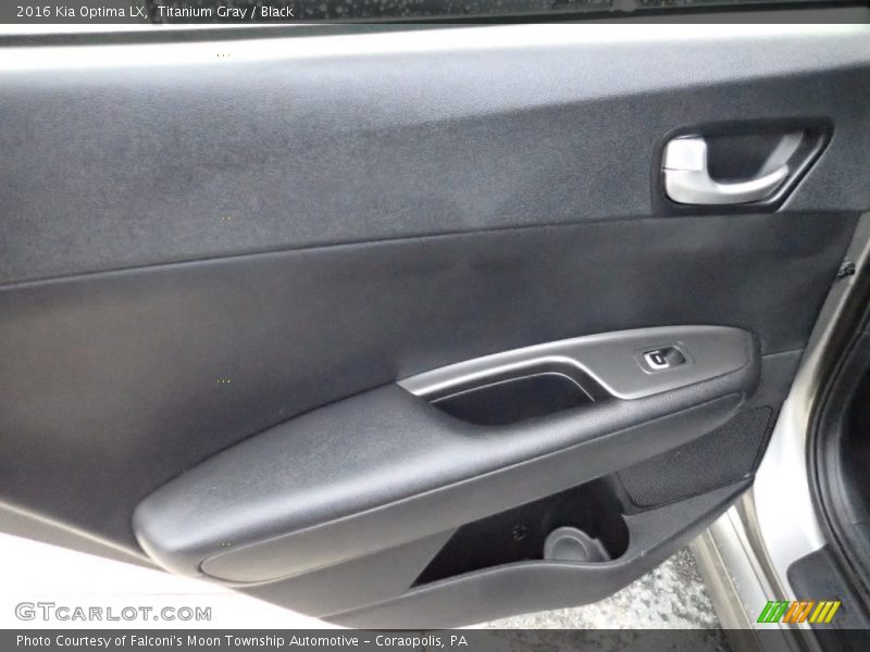 Titanium Gray / Black 2016 Kia Optima LX