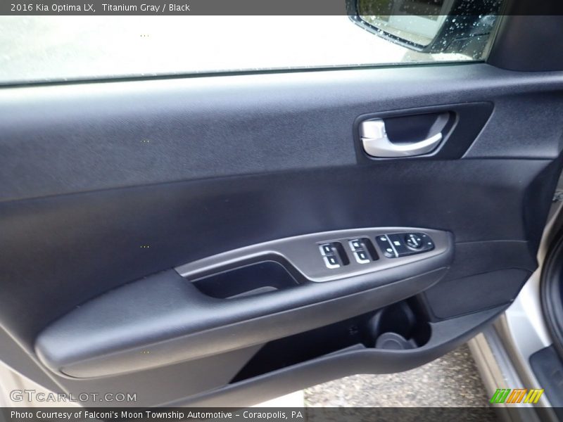Titanium Gray / Black 2016 Kia Optima LX