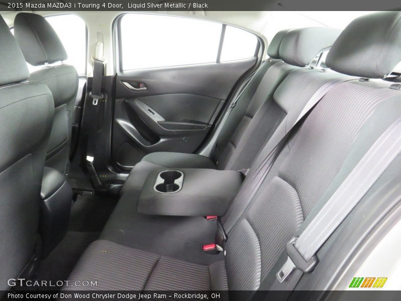 Rear Seat of 2015 MAZDA3 i Touring 4 Door