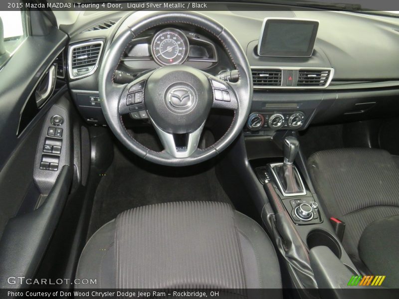 Dashboard of 2015 MAZDA3 i Touring 4 Door