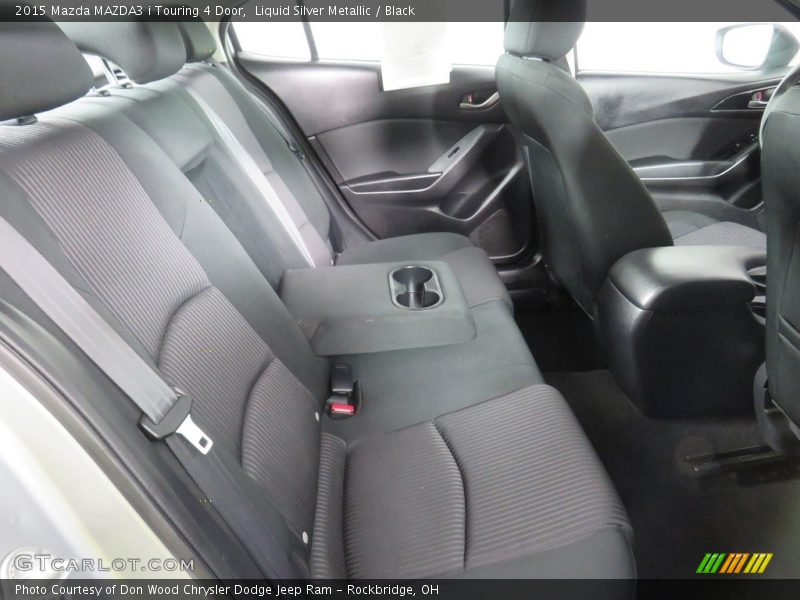 Rear Seat of 2015 MAZDA3 i Touring 4 Door
