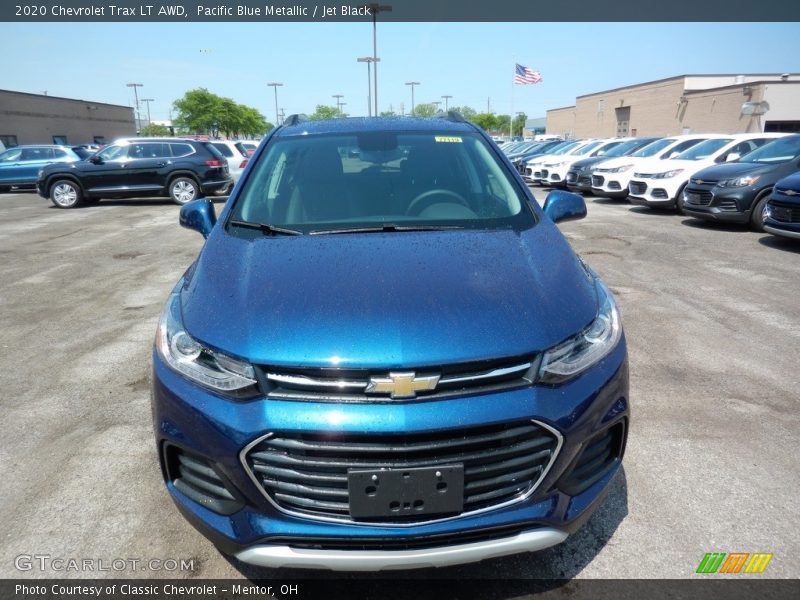 Pacific Blue Metallic / Jet Black 2020 Chevrolet Trax LT AWD