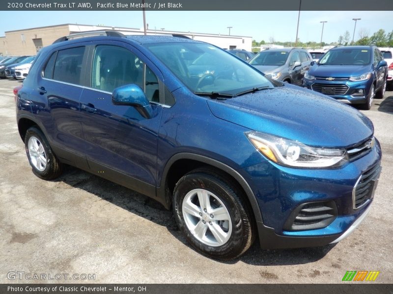 Pacific Blue Metallic / Jet Black 2020 Chevrolet Trax LT AWD