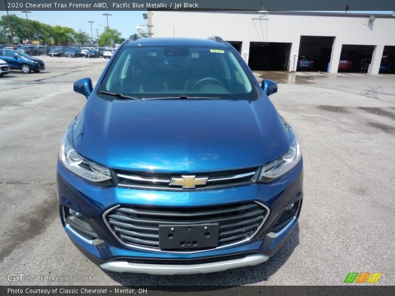Pacific Blue Metallic / Jet Black 2020 Chevrolet Trax Premier AWD