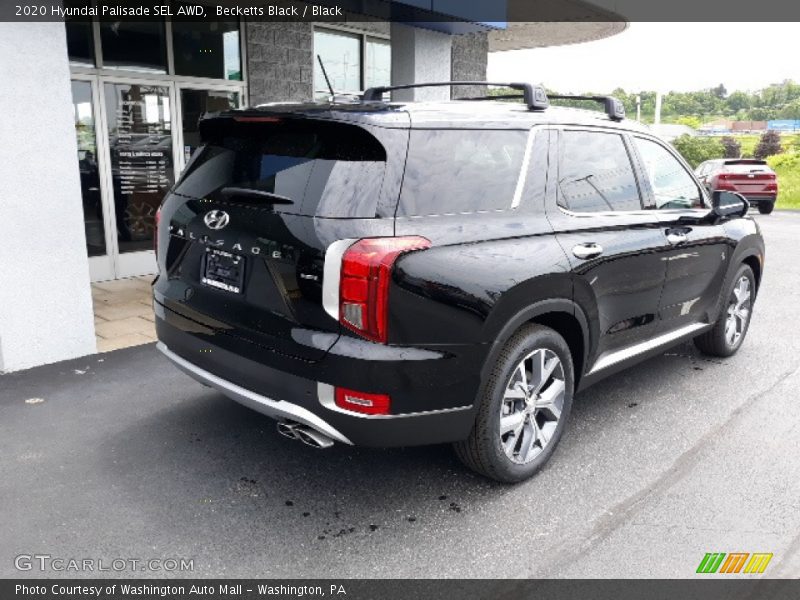 Becketts Black / Black 2020 Hyundai Palisade SEL AWD