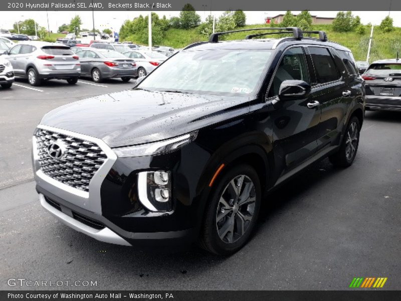 Becketts Black / Black 2020 Hyundai Palisade SEL AWD